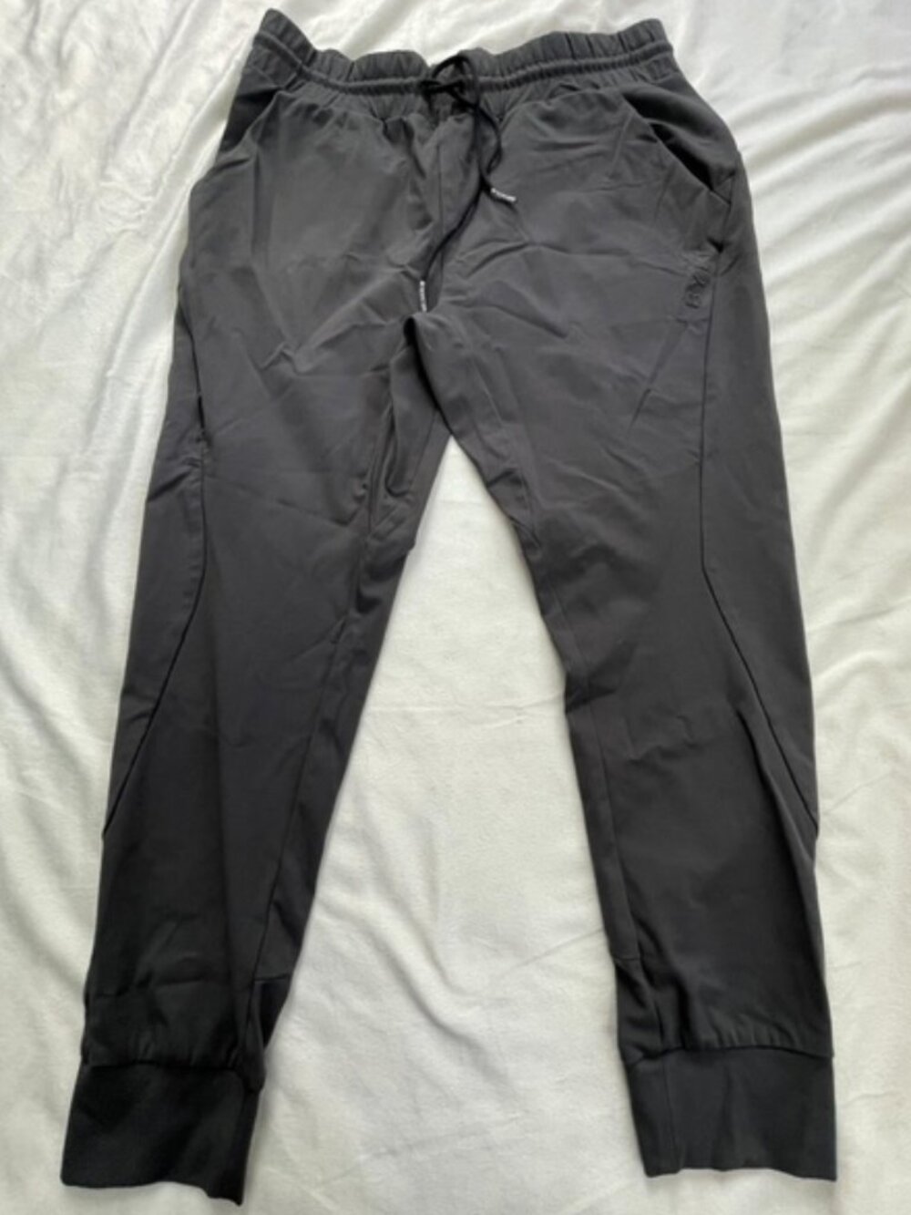 BYLT Men's Premium Active Jogger Sweatpants Stretch Elastic Waist, Black, XL